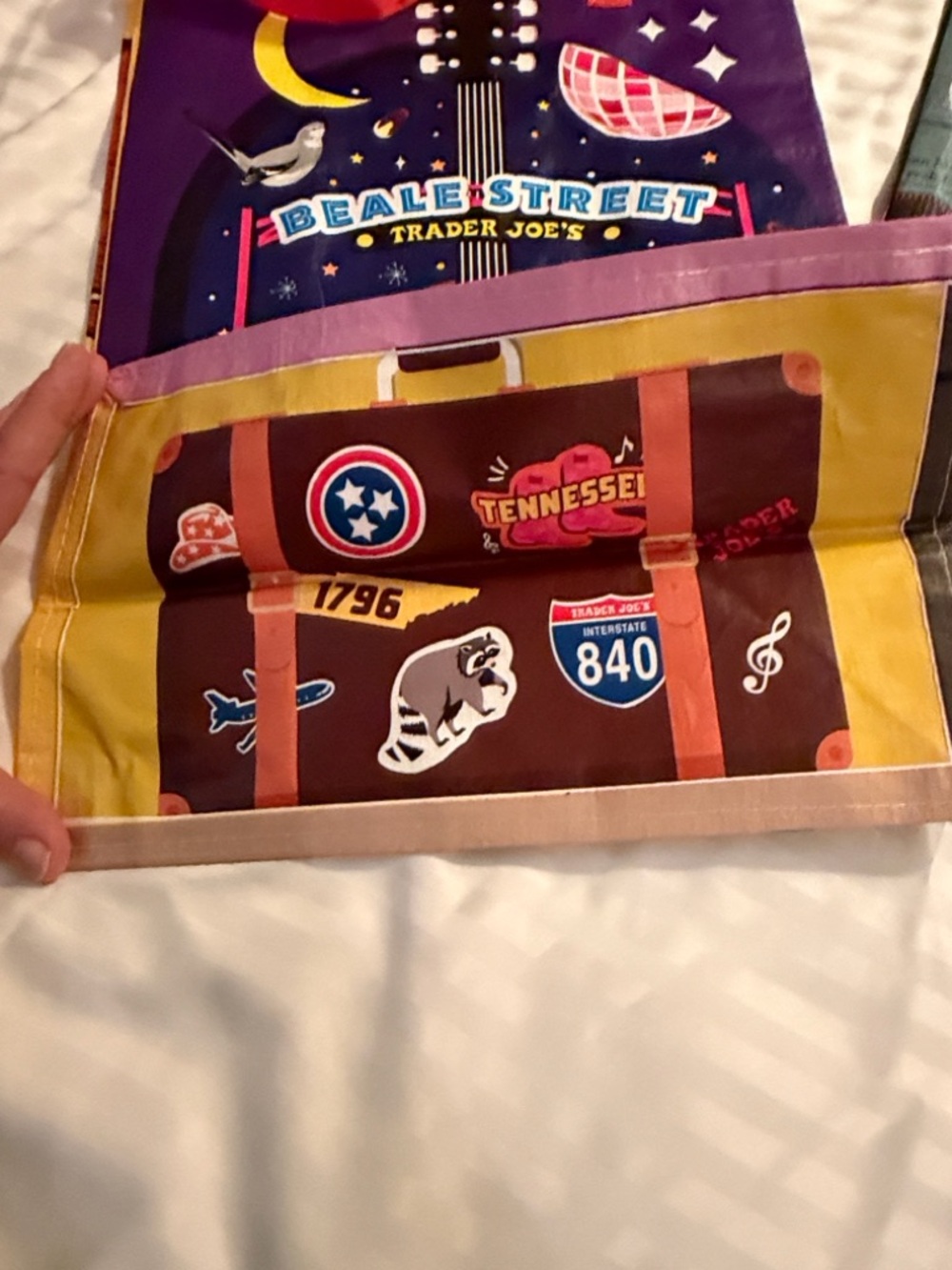 Trader Joe's Chicago Tennessee Missouri reusable bags - Picture 3 of 11